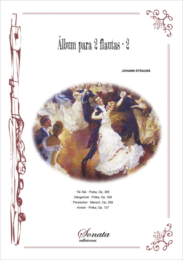 STRAUSS, J.: Álbum para 2 flautas · 2