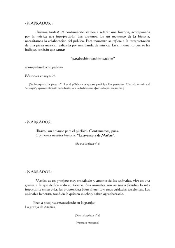 ESTEVE, L.: La aventura de Matías · Cuento musical para 3 flautas y narrador - Imagen 2
