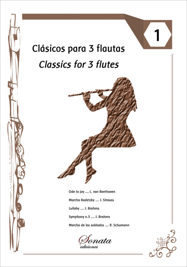 GARCÍA, J.C.: Clásicos para 3 flautas - 1