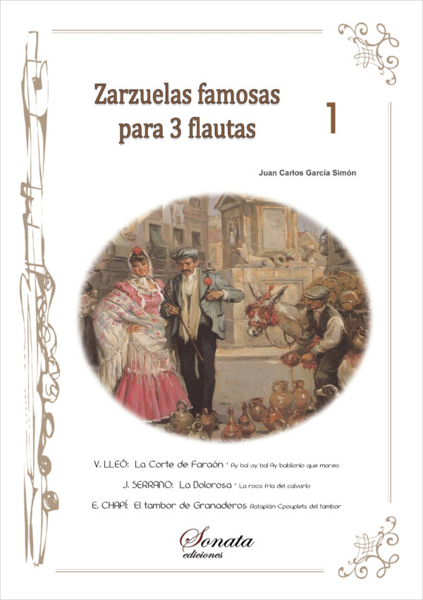 GARCÍA, J.C.: Zarzuelas para 3 flautas - 1