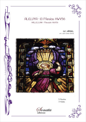 HAENDEL, G. F.: Aleluya - El Mesías HWV56 (5 flautas)