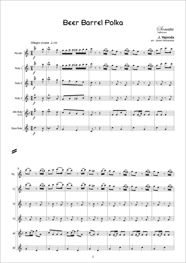 VEJDOVA, J.: Beer barrel polka - Imagen 2