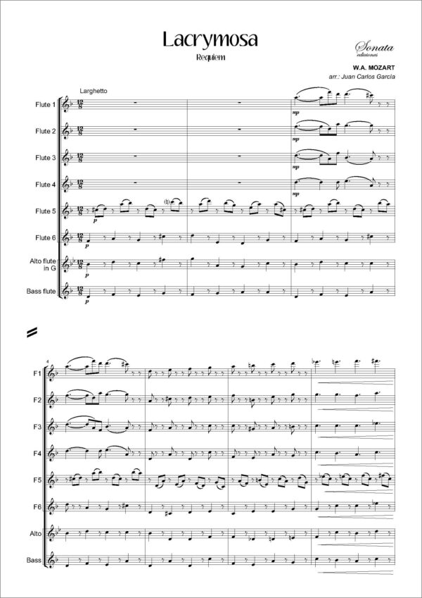 MOZART, W.A.: Lacrymosa · Requiem - Imagen 2