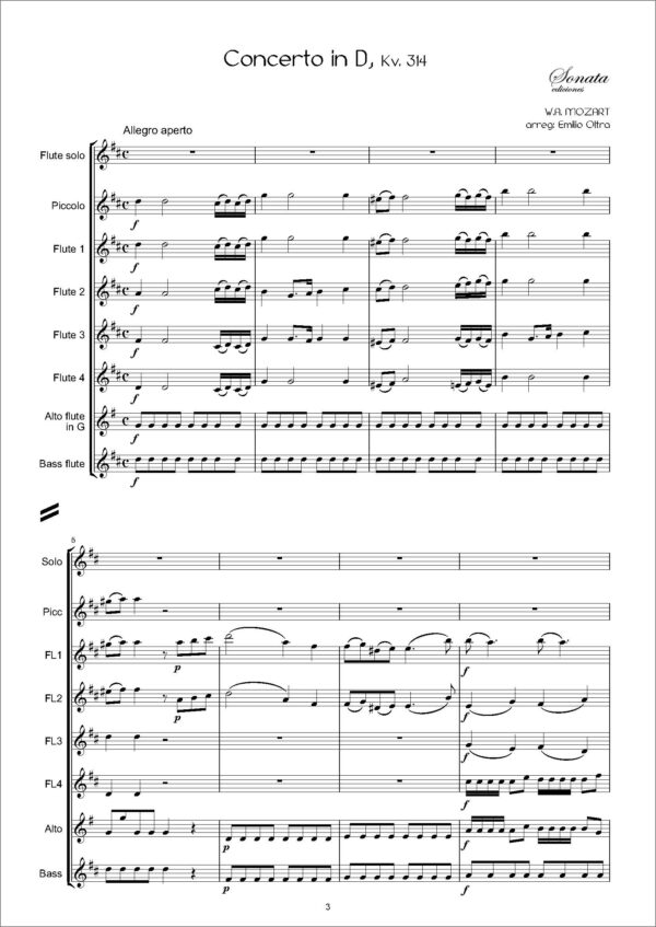 MOZART, W.A.: Concierto en Re M, Kv314 - Imagen 2