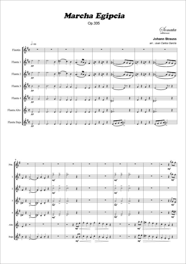 STRAUSS, J.: Marcha egipcia, Op. 335 - Imagen 2