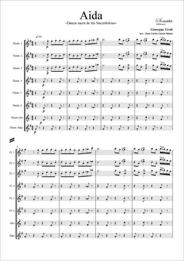 VERDI, G.: Aida · Danza Sacra de las Sacerdotisas - Imagen 2