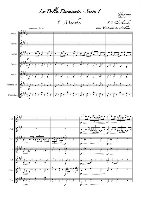 TCHAIKOVSKY, P.I.: La bella durmiente · Suite 1 - Imagen 2