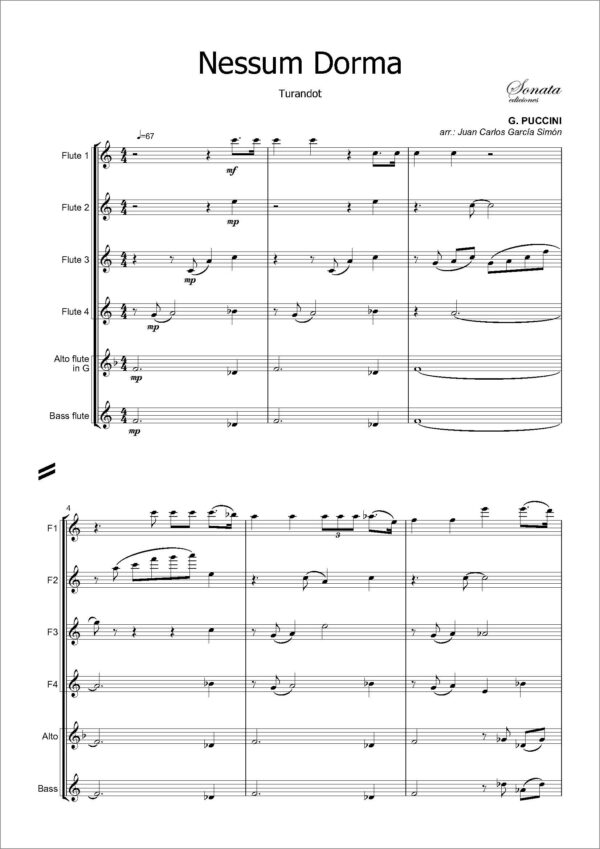 PUCCINI, G.: Nessum Dorma - Turandot - Imagen 2