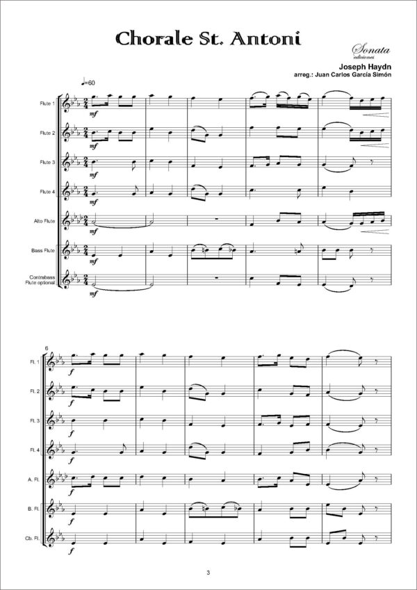 HAYDN, F.J.: Chorale St. Antoni - Imagen 2