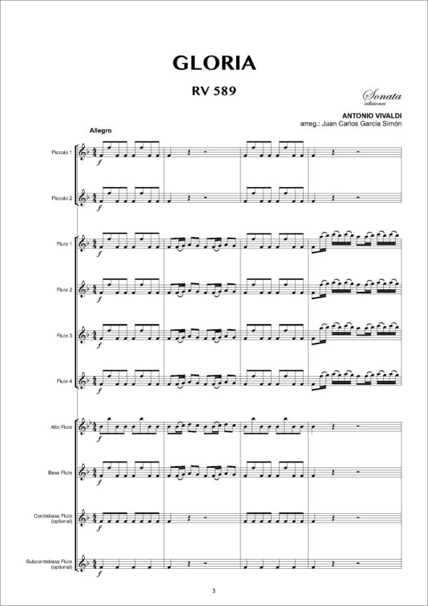 VIVALDI, A.: Gloria, Rv589 - Imagen 2