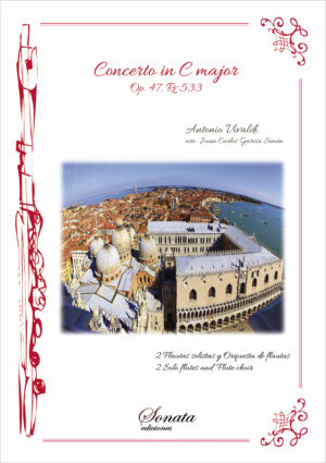 VIVALDI, A.: Concerto in C major, Op. 47, Rv533 (2 Flautas solistas y Orquesta de flautas)
