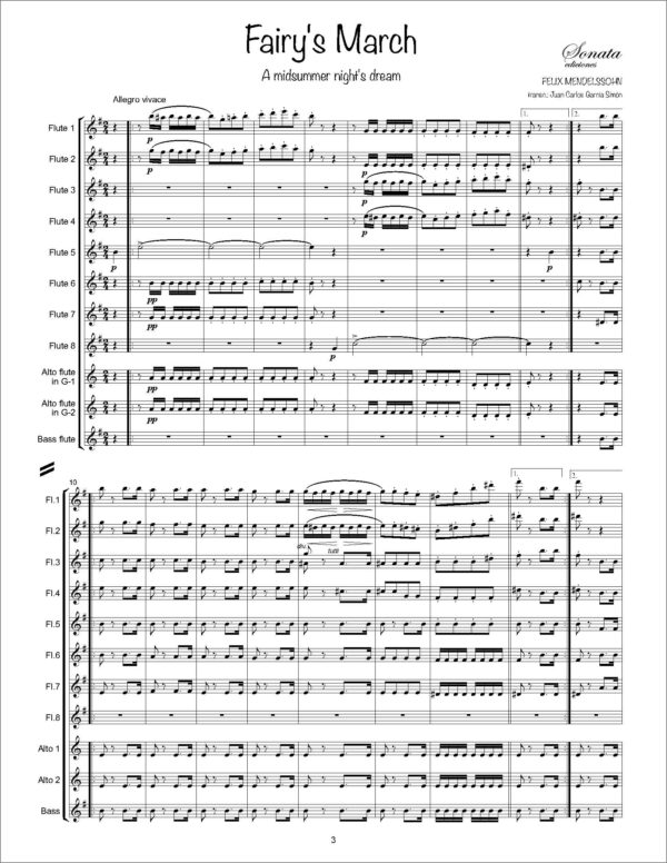 MENDELSSOHN, F.: Fairy's march - Imagen 2