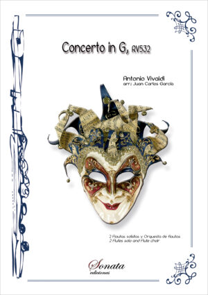 VIVALDI, A.: Concerto in G, Rv532 (2 Flautas solistas y Orquesta de flautas)
