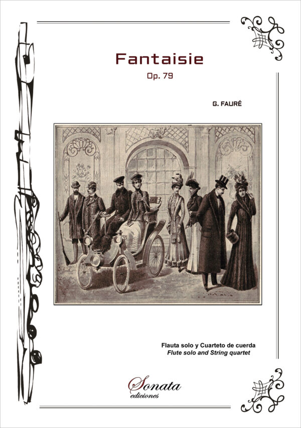 FAURÉ, G.: Fantasía, Op. 79 (flauta y cuarteto de flautas)