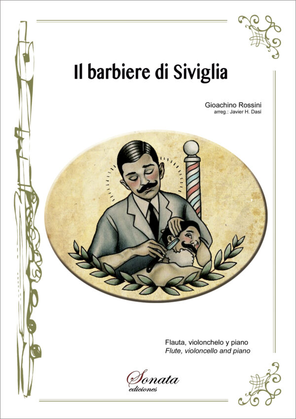 ROSSINI, G.: il barbiere di Siviglia - Flauta, cello y piano