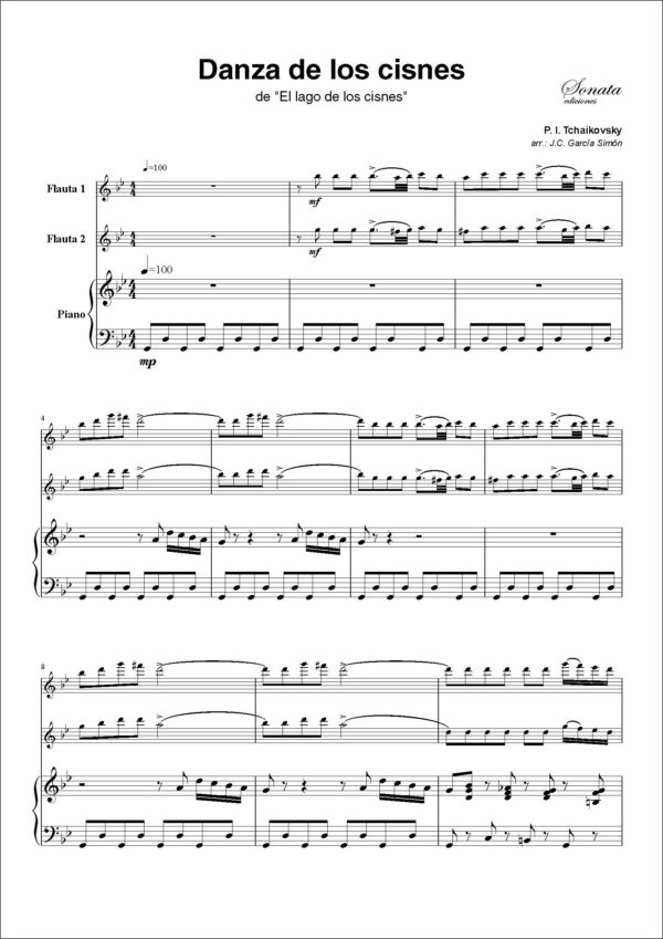 TCHAIKOVSKY, P.I.: Danza de los cisnes - Imagen 2