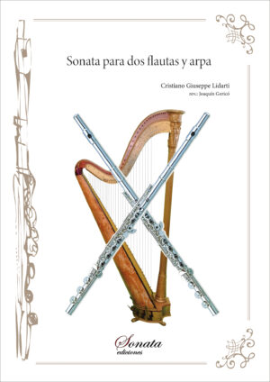 LIDARTI, C.G.: Sonata para dos flautas y arpa